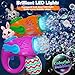 Weilim Kids Bubble Gun Toys 2 Pack Bunny Bubble Blowers with 10 Bubble Solution Refills Automatic Bubble Machine for Toddlers Age 3 Outdoor Party Easter Gifts for Boys Girls - Image 4