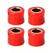 Minho 4Pcs 12MM Rear Shock Absorbing Suspension Bushing Set in Rubber Material Compatible with Most Motorcycles Scooter ATV UTV Go KartRed Color - Image 2