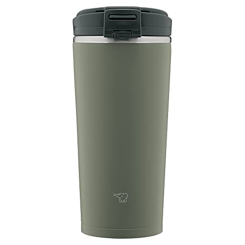 Zojirushi SX-KA30HM Stainless Carry Tumbler, 11 Ounce, Forest Gray - Image 1