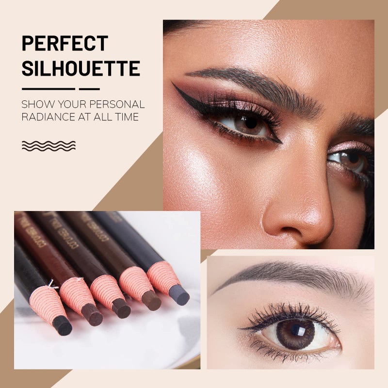 Ownest 6 Pcs Peel-off Eyebrow Pencil Tattoo Makeup and Microblading Supplies Set for Marking, Filling and Outlining, Waterproof and Durable Permanent Eyebrow Liner-Grey - Image 5