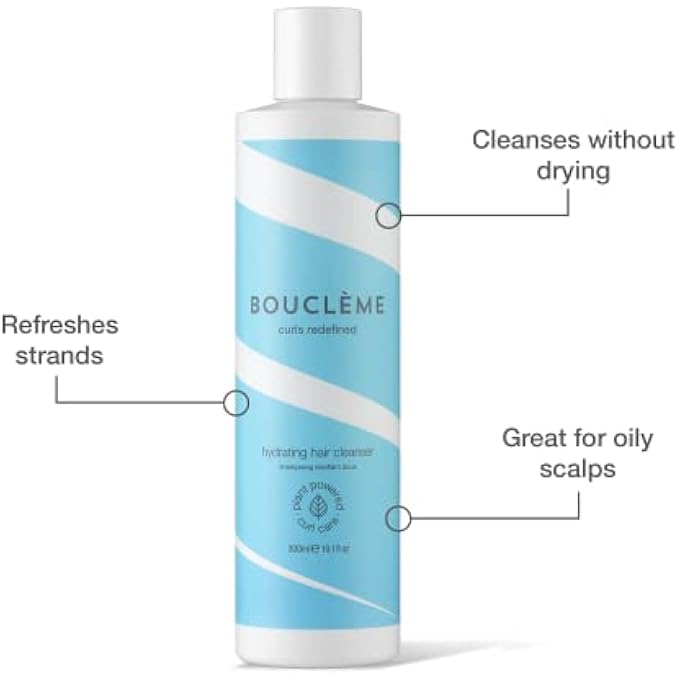 - HYDRATING HAIR CLEANSER - CLEANSING SHAMPOO TO STRENGTHEN AND RESTORE HAIR - 98% NATURALLY DERIVED INGREDIENTS AND VEGAN - 300ML - Image 2