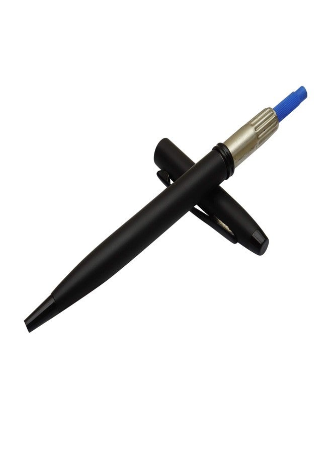 auteur 92 Iris Exclusive Matt Black Color Ballpen, Metal Body, Blue Ink, Twist Mechanism, Smooth Writing, Comfortable Grip, Gift Collection (Made In India) - Image 3