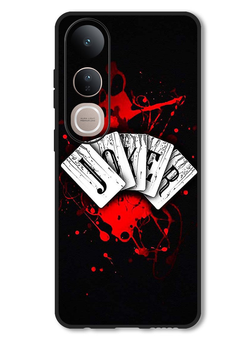 Theodor Case Compatible with Vivo V50 Lite Protection Shockproof Bumper Cover Joker Cards - Image 1