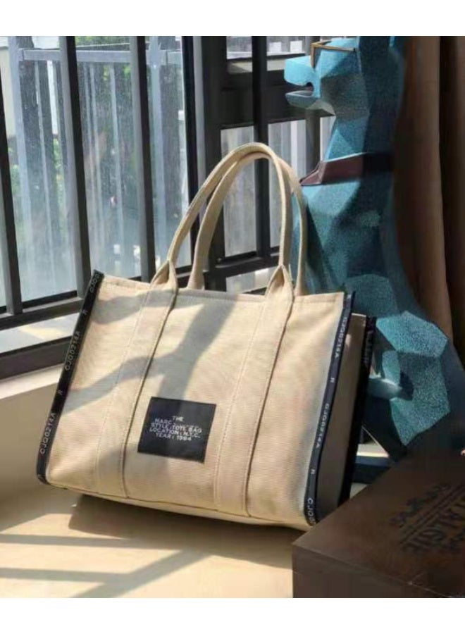 marc bag women canvas shopper bag the tote bag LARGE SIZE 42CM - Image 2
