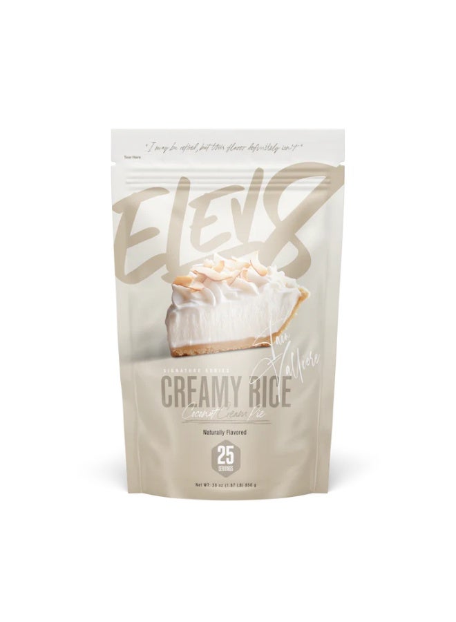 ELEV8 Creamy Rice – High-Protein, Vegan, Gluten-Free Coconut Cream Pie 850g - Image 1