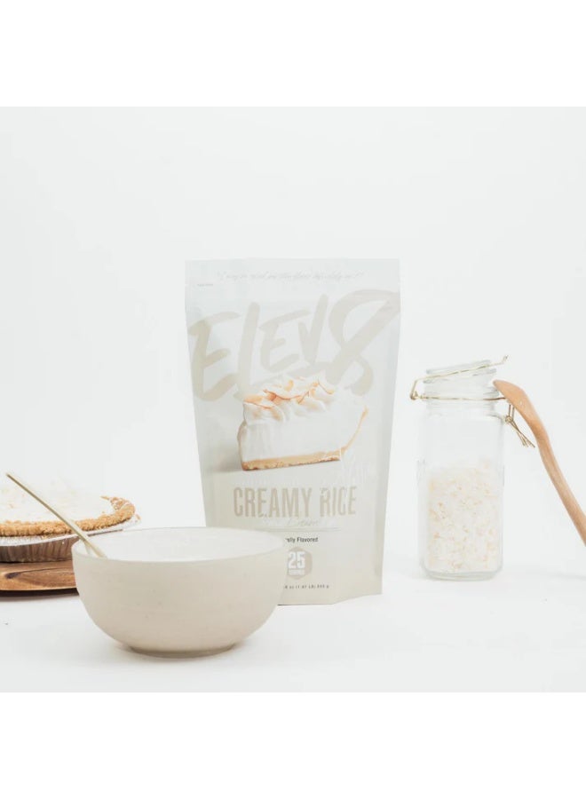 ELEV8 Creamy Rice – High-Protein, Vegan, Gluten-Free Coconut Cream Pie 850g - Image 4