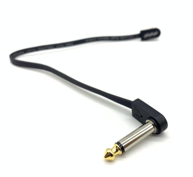 EBS PCF-DL28 Deluxe Flat Patch Cable - 28 Centimeter, Angle-Angle - Image 2