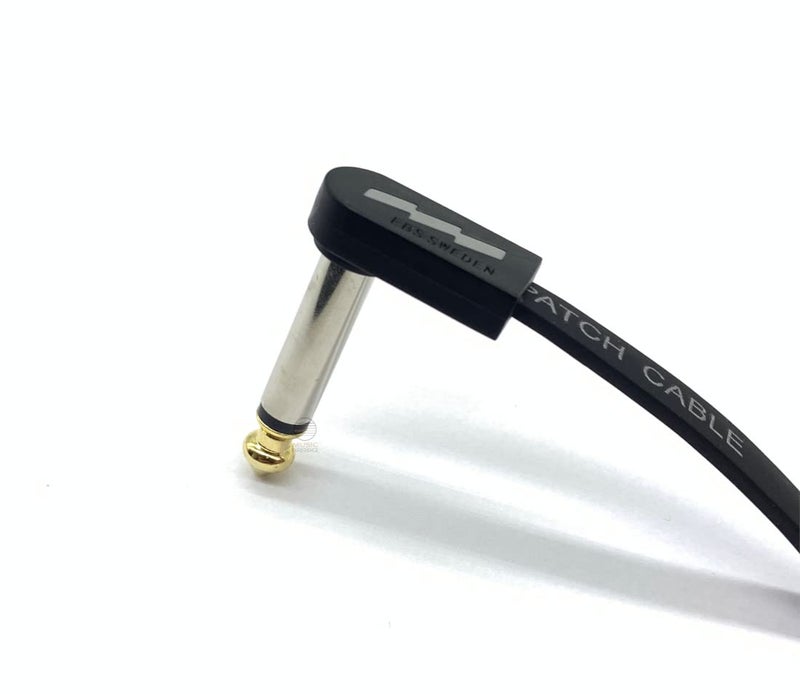 EBS PCF-DL28 Deluxe Flat Patch Cable - 28 Centimeter, Angle-Angle - Image 4