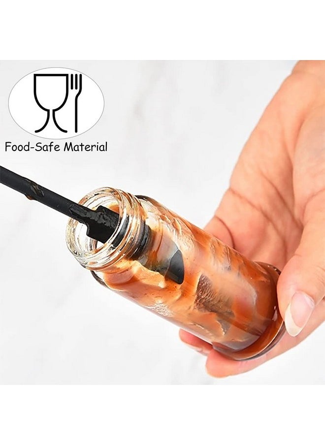 metulip Last Drop Mini Spatula Set 8 Pcs Silicone Tiny Makeup Spatulas For Skinny Openings Bottles Cosmetics Lotion Resin Beauty Spatulas Thin Jar Spatula For Kitchen  - Image 2