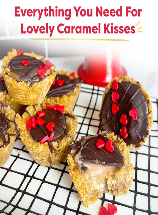 Baketivity Caramel Kisses Kids Baking Kit - Baking Set for Girls and Boys Ages 4-12 - Kids Cooking Kit with Premeasured Ingredients, Instructions, Video, STEM Activities - Image 2