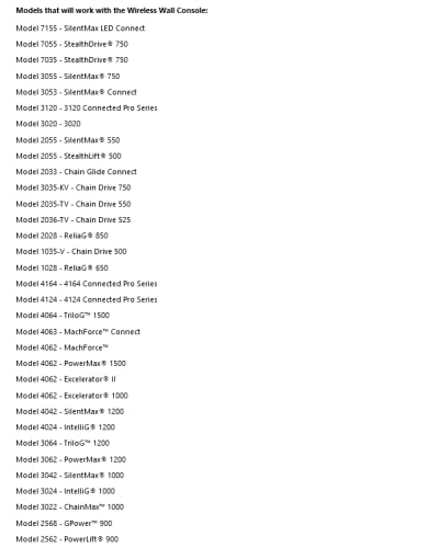 Genie وحدة التحكم اللاسلكية لجهاز فتح باب المرآب من جيني - للاستخدام مع أجهزة فتح الأبواب من جيني المصنعة بعد 2013 - الطراز GWWC-R، أسود - Image 3