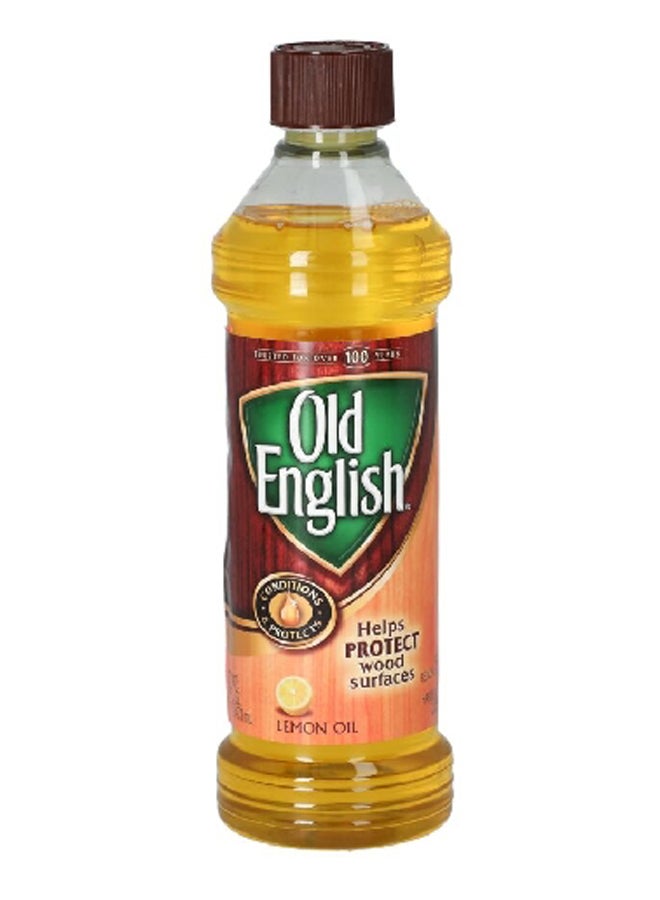 Old English Lemon Oil Furniture Polish for Helps Protect Wood Surfaces Yellow 16 floz 6233875143 - Image 1