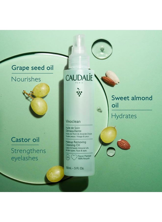 CAUDALIE Vinoclean Makeup Removing Cleansing Oil - 5 oz  - Image 3