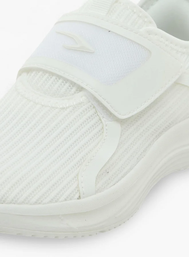 Dash Boys Panelled Sports Shoes with Hook and Loop Closure