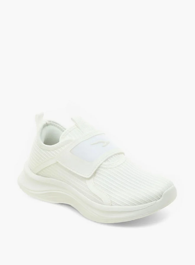 Dash Boys Panelled Sports Shoes with Hook and Loop Closure