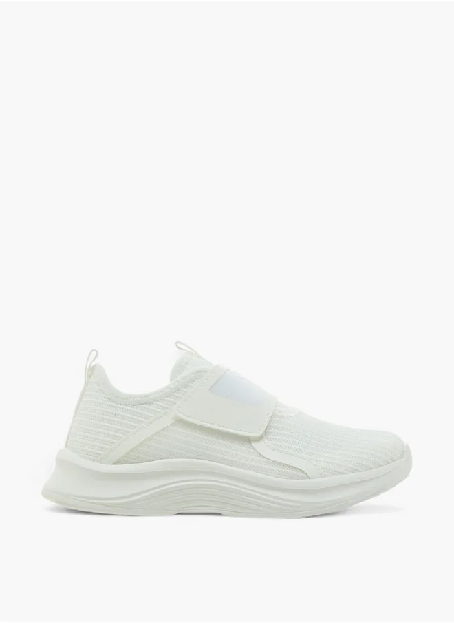 داش Boys Panelled Sports Shoes with Hook and Loop Closure
