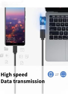 Generic 2 Pack USB C Male to Lightning Female Adapter, 90 Degree Angle USB C to Lightning Connector for iPhone 15/15 Pro/15 Pro Max/15 Plus, iPad Air, Galaxy, Pixel, Support Charging and Data Transfer  - Image 4