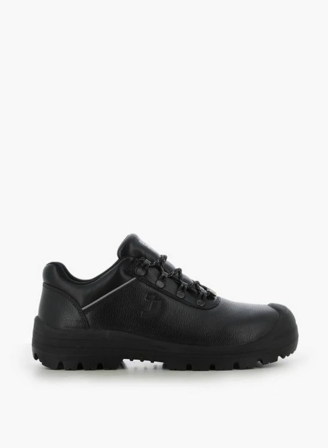 SJ Men Low Safety Leather Shoes