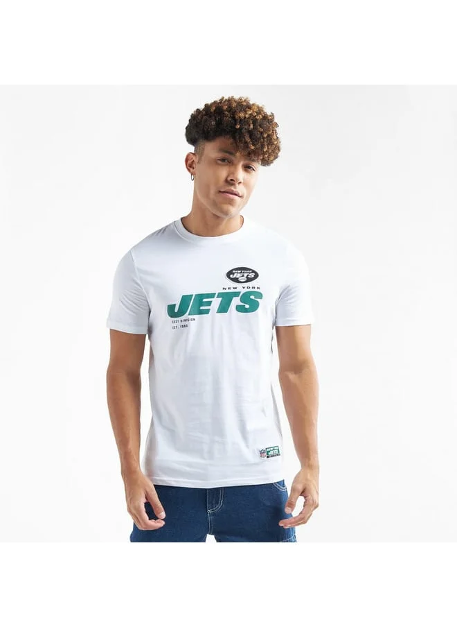 FAV New York Jets Print NFL League T-shirt