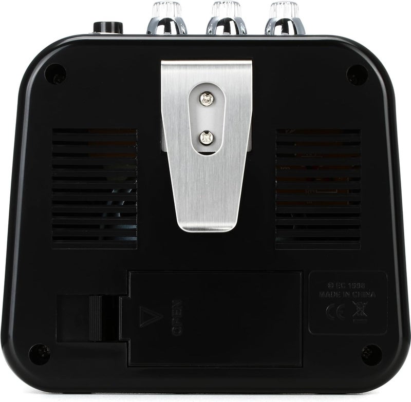 Danelectro Honeytone N-10 Guitar Mini Amp, Black with belt clip - Image 3