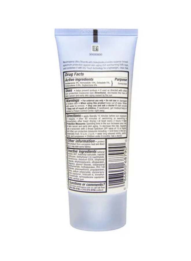 Neutrogena Ultra Sheer Dry-Touch Sunscreen SPF 55 88ml - Image 2