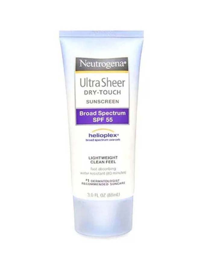 Neutrogena Ultra Sheer Dry-Touch Sunscreen SPF 55 88ml - Image 1