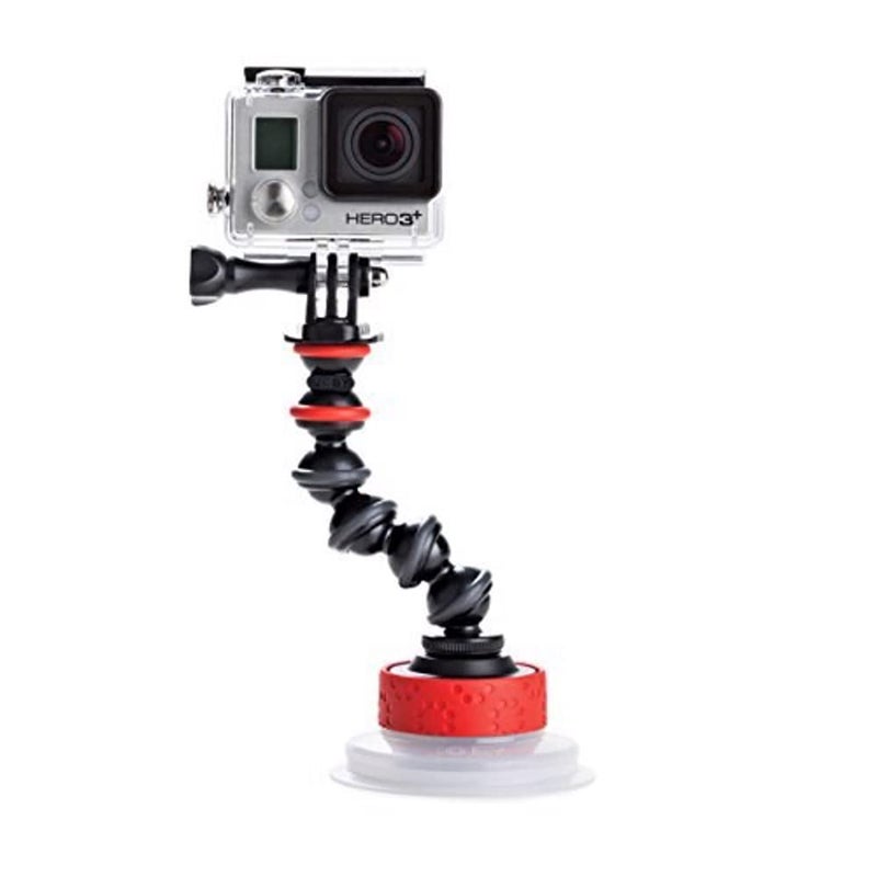 JOBY كوب شفط JOBY مع ذراع GorillaPod لكاميرا GoPro HERO6 Black، GoPro HERO5 Black، GoPro HERO5 Session، Contour وكاميرا سوني أكشن - Image 4