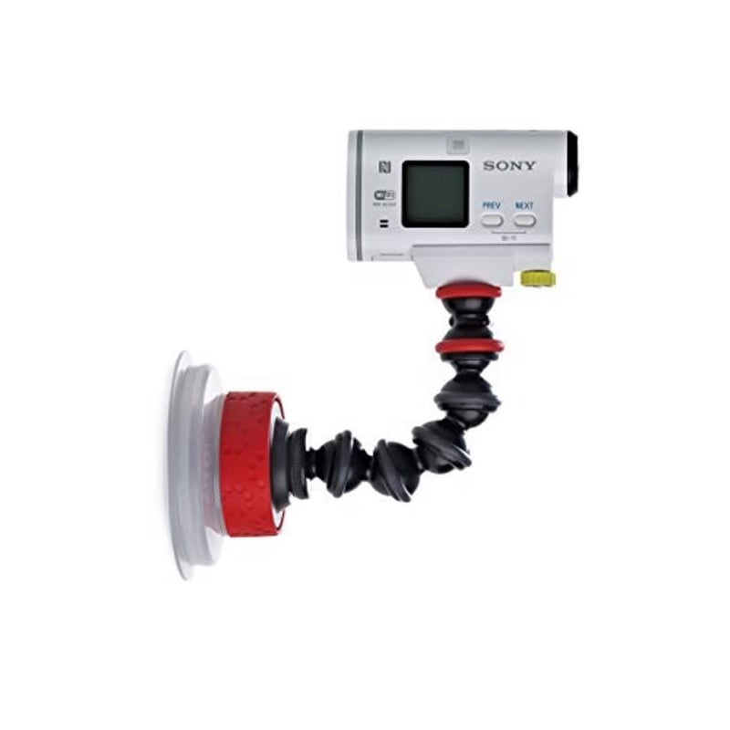 JOBY كوب شفط JOBY مع ذراع GorillaPod لكاميرا GoPro HERO6 Black، GoPro HERO5 Black، GoPro HERO5 Session، Contour وكاميرا سوني أكشن - Image 5