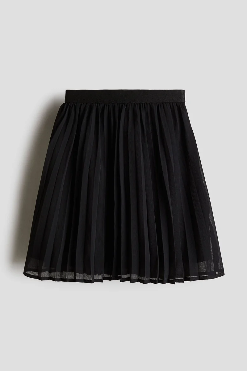 H&M Plissé Chiffon Skirt