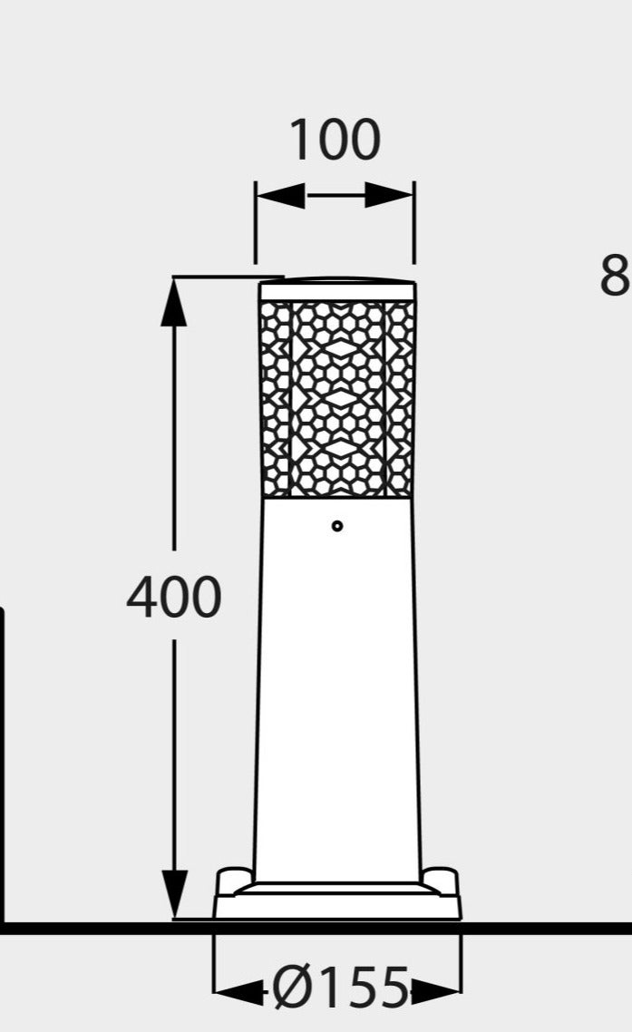 فوماغالي فوماجالي Carlo/Deco 400 (DR3.574) لون رمادي 6 وات لون إضاءة قابل للضبط - Image 2