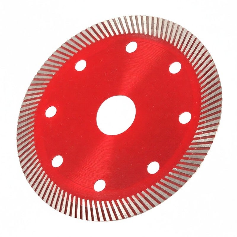 Red Diamond Saw Blade: 100% New High-quality Diamond - Sharp Efficient Durable Concrete Cutting Blade for Marble Granite Quartz Artificial Stone Cutting - Image 1