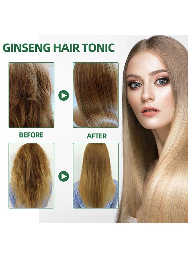 OUHOE - Ginseng Essence Moisturizing Hair Mist, Rapid Growth Hair Treatment 7 Day Hair Growth Serum Essence Oil Regrow, for Women & Men 100ML - Image 1