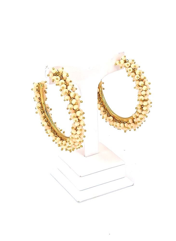 GOHONA - GOHONA Bollywood Style Indian Traditional Jhumka Earring for Women - Image 1