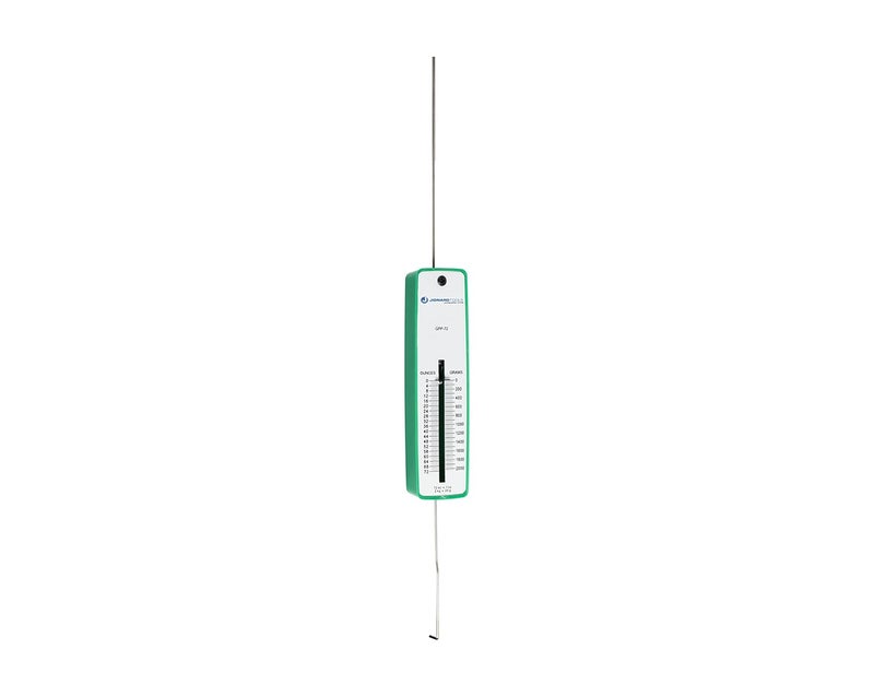 Jonard Tools GPP-72 Polystyrene Push Pull Precision Force Gauge, 0-72oz, 0-2025 Graduation, +/- 1 Accuracy - Image 1