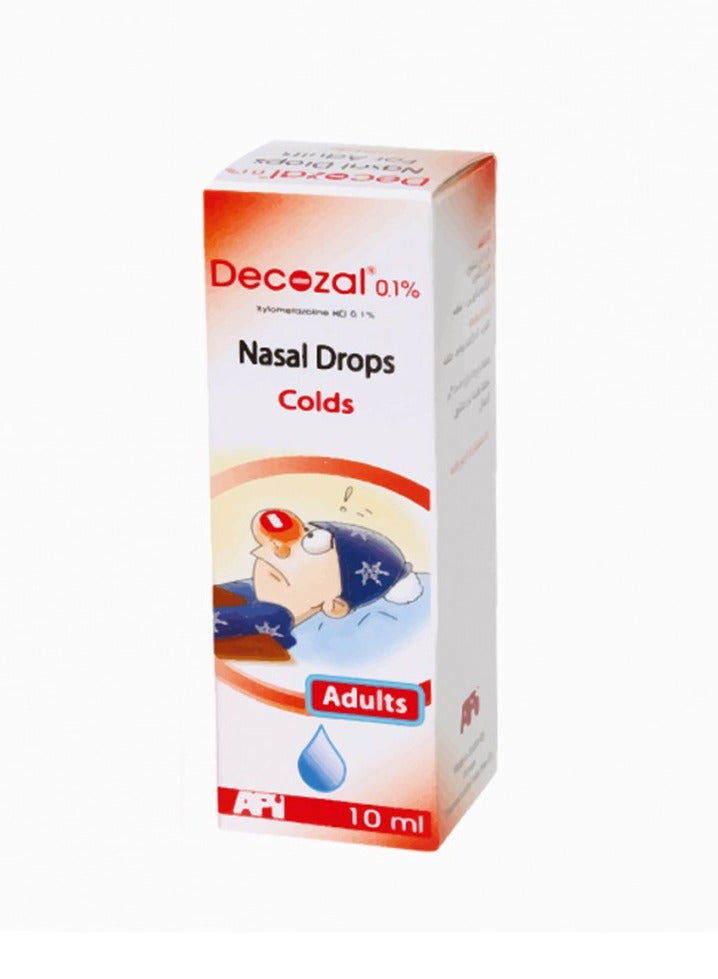 DECOZAL Adult Nasal Drop 0.1% 10 ml