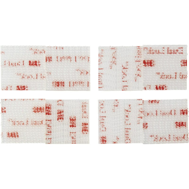 3M Dual Lock Reclosable Fasteners, 04862, 1 in X 1 in, Clear, 4 pcs - Image 3