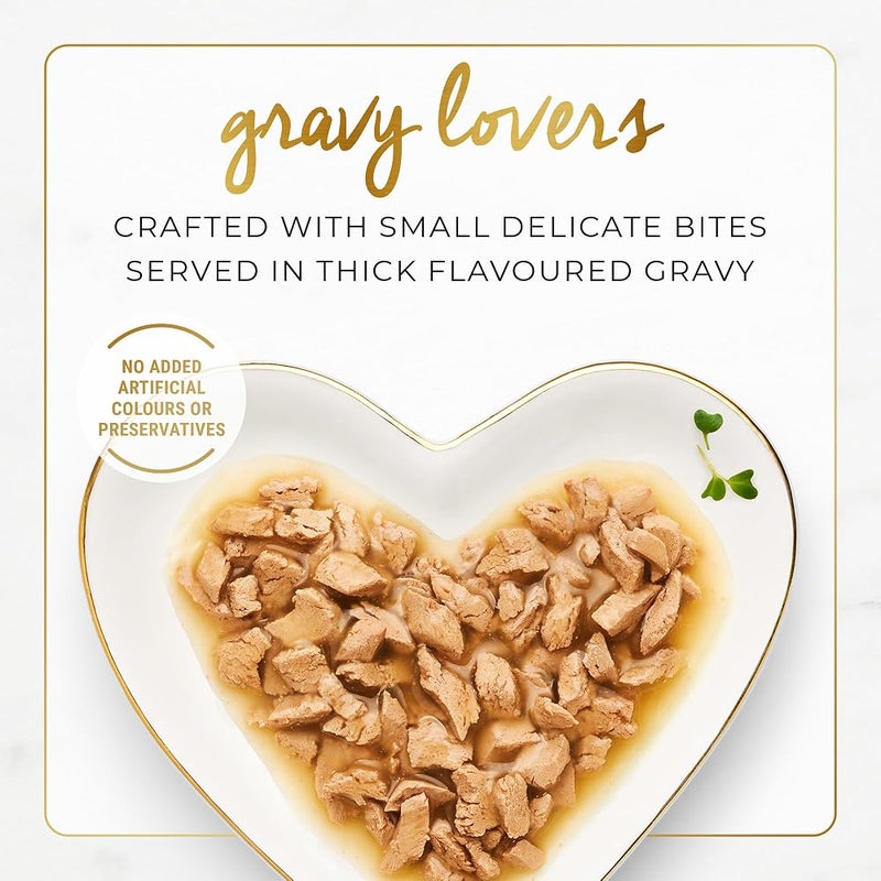 Fancy Feast Purina Gravy Lover Beef Wet Cat Food 85g (Pack of 24) - Image 3