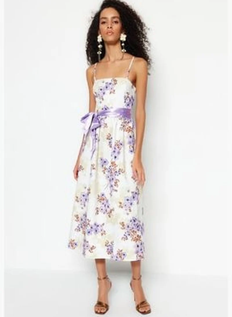 trendyol Floral Midi Dress