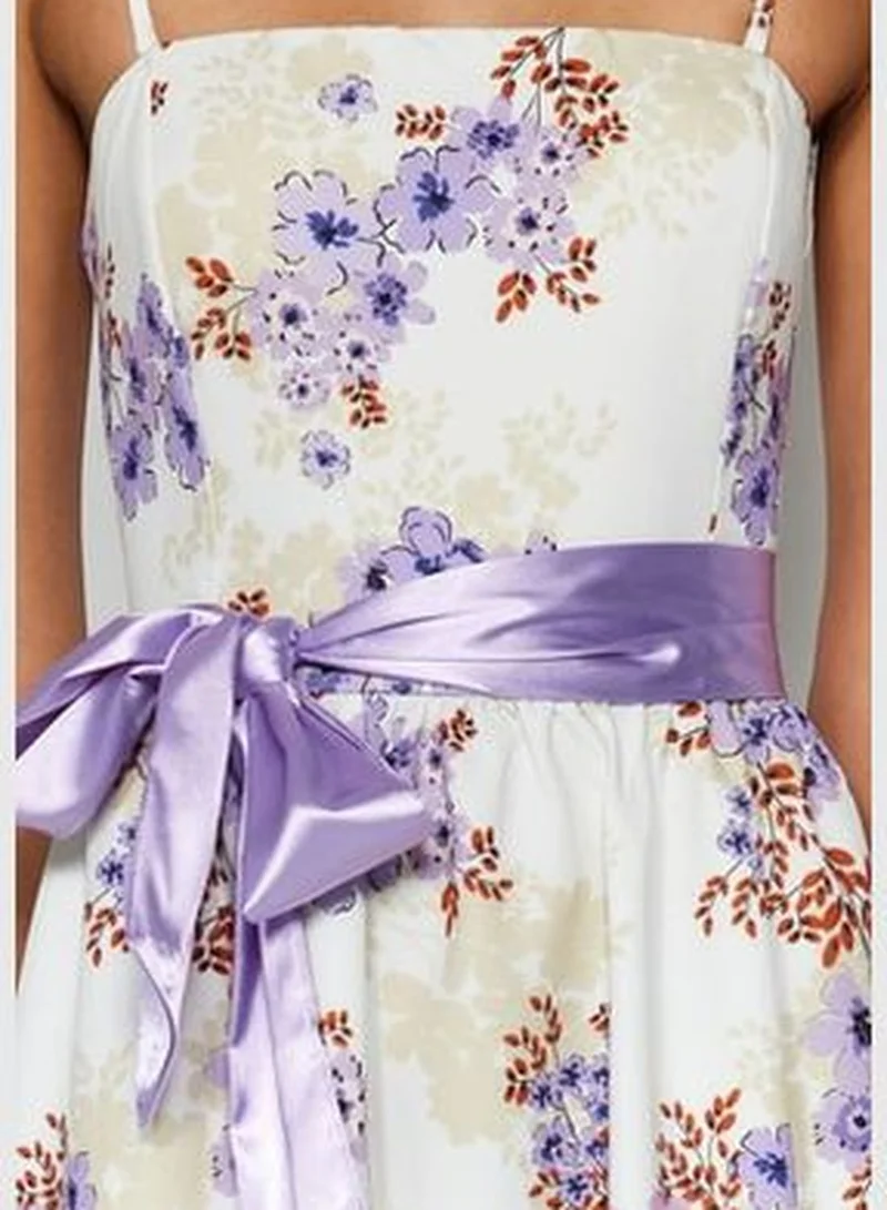 trendyol Floral Midi Dress