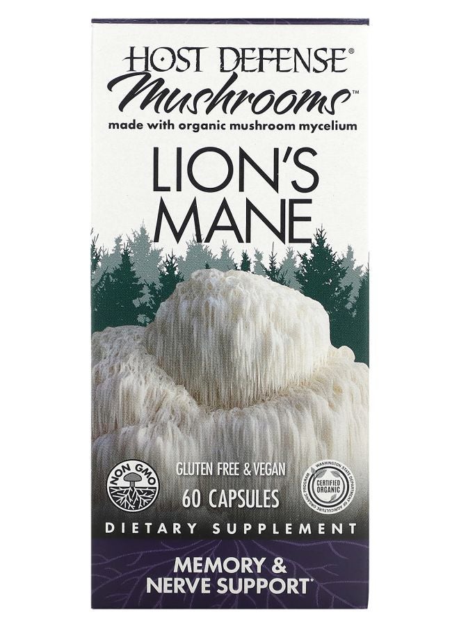 Mushrooms Lion's Mane 60 Capsules