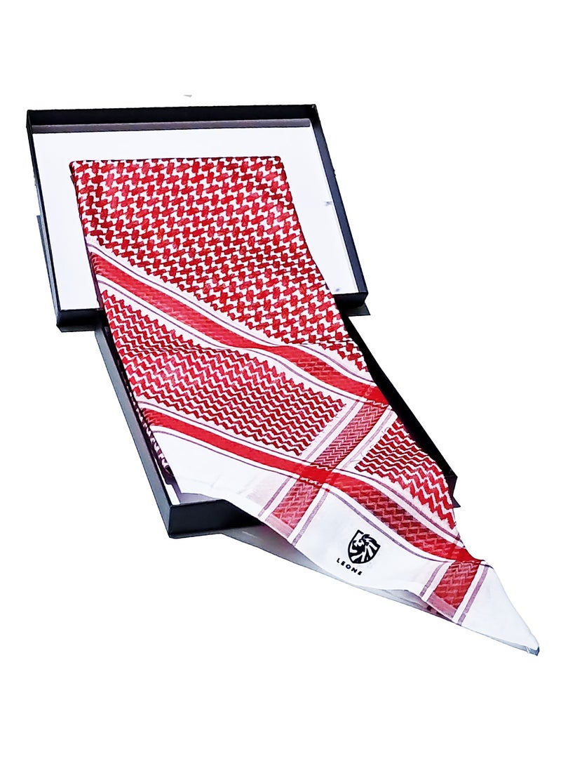 جالادون شماغ أحمر كلاسيكي حديث C1 - Image 1