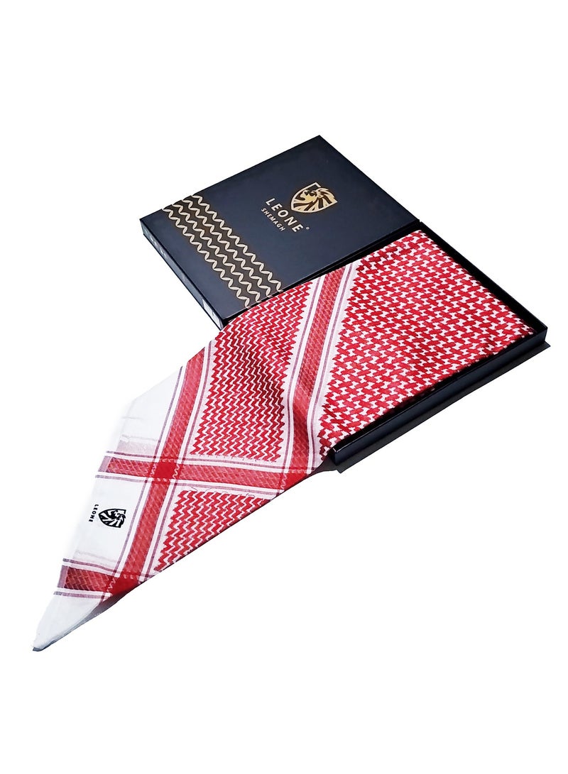 جالادون شماغ أحمر كلاسيكي حديث C1 - Image 2