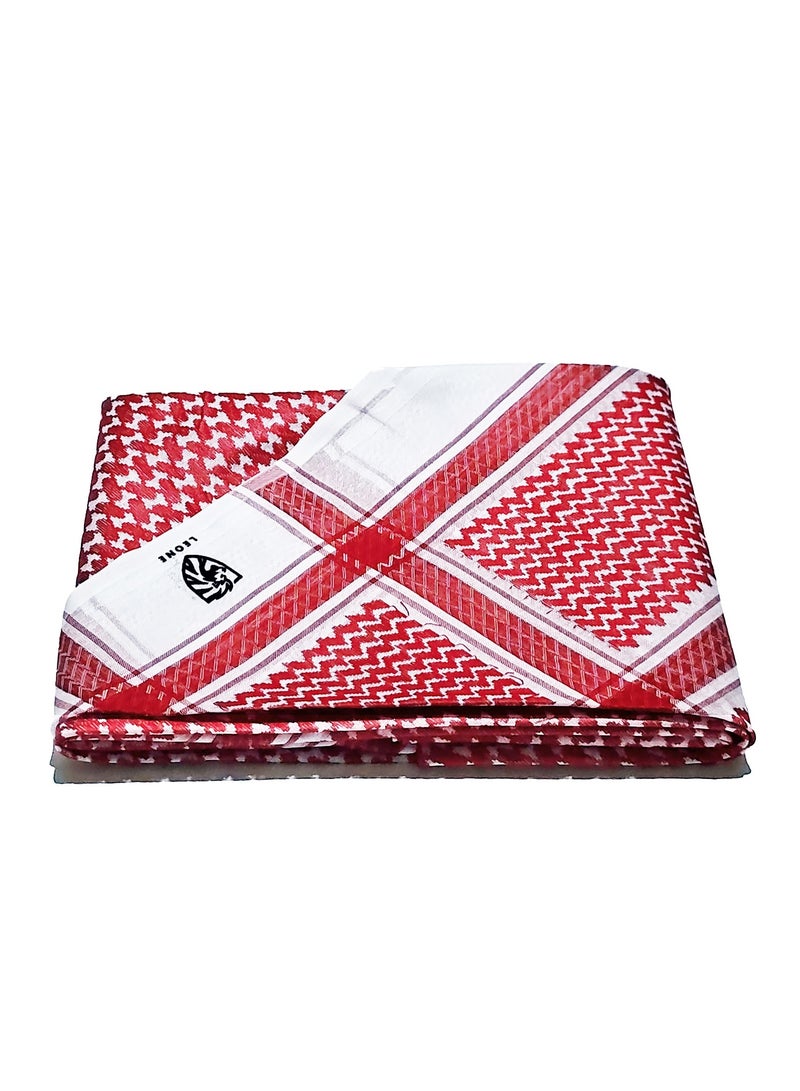 جالادون شماغ أحمر كلاسيكي حديث C1 - Image 4