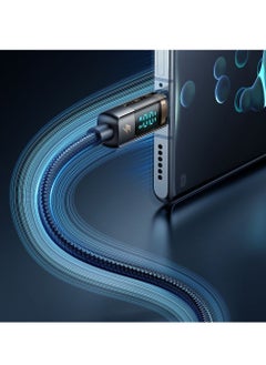 Mcdodo Digital Watt Display Braided Charging Cable with Auto Off Feature  - Image 4