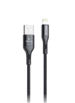 USB-A إلى Lightning - أسود