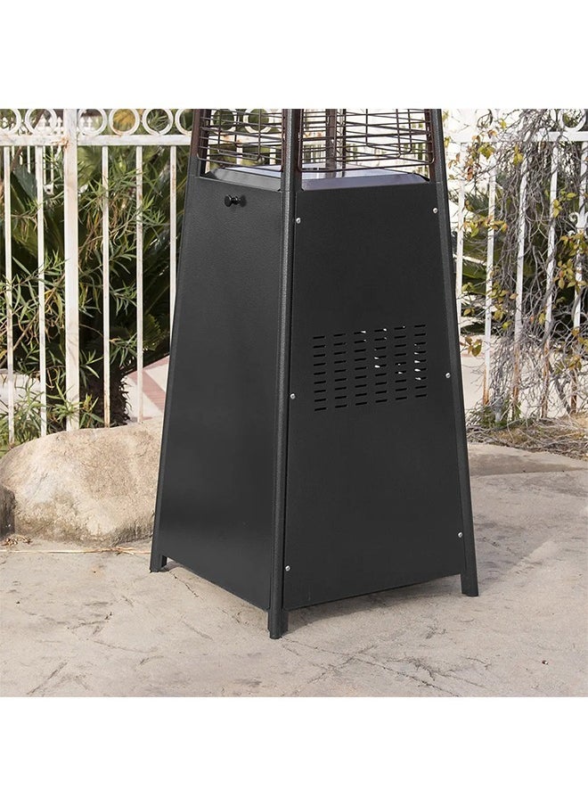 TOSCANA U - Outdoor gas fireplace and heater with quartz glass tube for outdoor patio, gardens and restaurants - Image 1