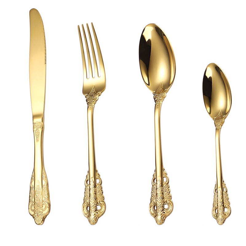 Household Flatware Set, Easy to Clean Kitchen Utensils Suitable for All Occasions - Image 1