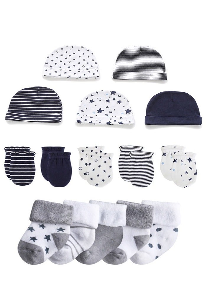 RedMapleTEK 24-Piece Set Of Newborn Baby Jumpsuit, Pants, Hat, Gloves, Socks - Image 4