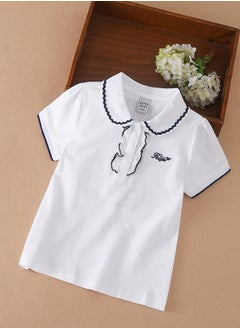 Summer Short Sleeve Polo Shirt for Girls - pzsku/Z78D745B10F057F135B08Z/45/_/1734615774/a6462cfa-10ca-4cfa-9991-1d56816def6c