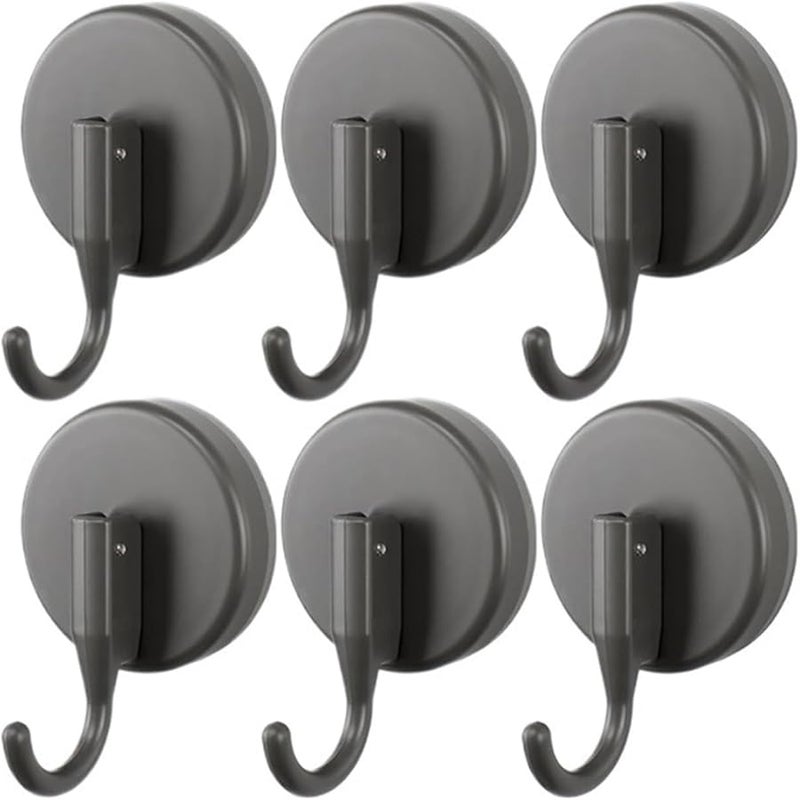 Gray 10PCS Reusable Vacuum Suction Cup Hooks Wall Mounted Towel Holder For Bathroom Kitchen - Image 2